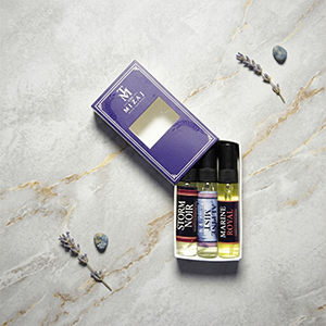 3 Perfumes 5ml tester box